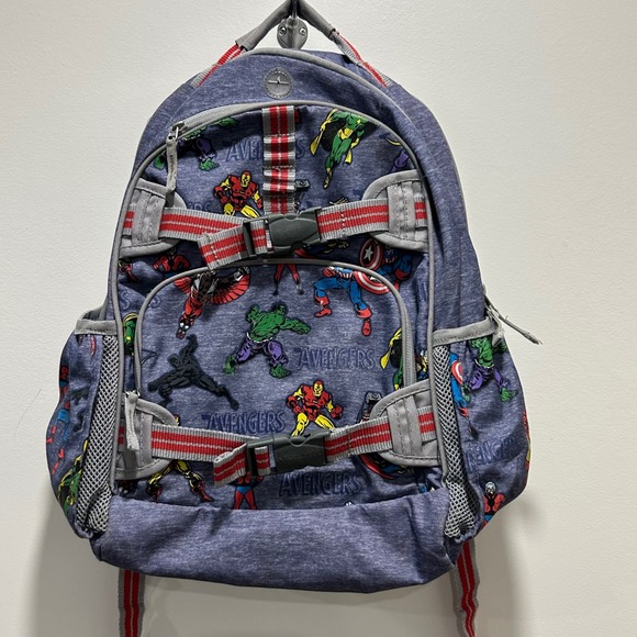 Other - Pottery Barn Kids Marvel Avengers backpack with matching thermos